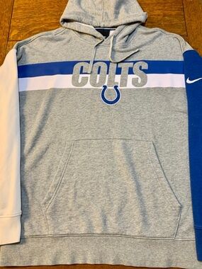 Nike Indianapolis Colts hoodie NFL Sideline collection